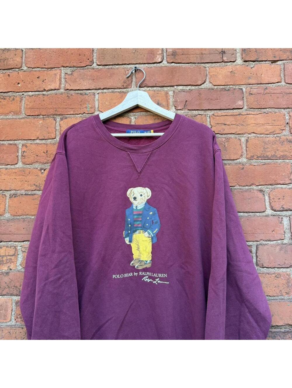 polo Ralph Lauren polo bear crewneck sweatshirt XXL big tall